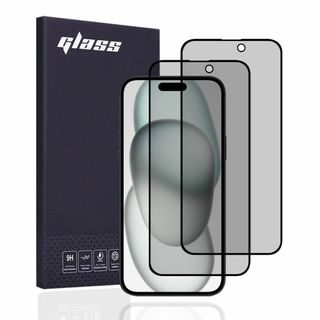 【カバー】AnnTec iPhone 15 Plus 用 覗き見防止 フィルム (その他)