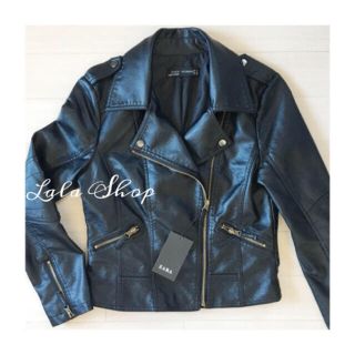 ザラ(ZARA)のZARA 新品！タグ付き！ライダースジャケット(ライダースジャケット)