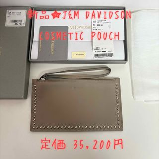 ジェイアンドエムデヴィッドソン(J&M DAVIDSON)の新品☆J&M DAVIDSON COSMETIC POUCH ポーチ(ポーチ)