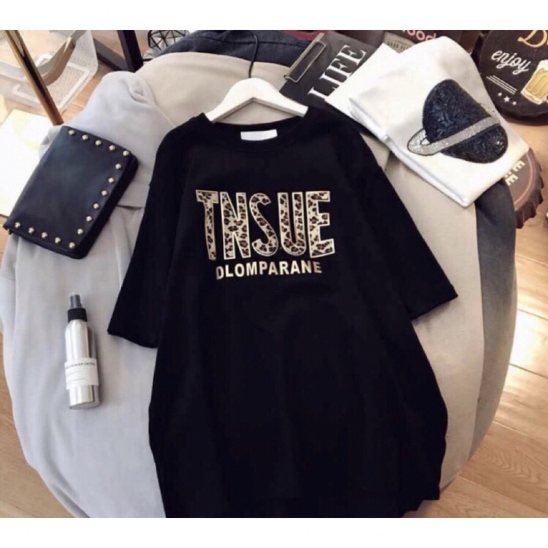 LUDA175レディース 夏 Tシャツ 可愛い ゆったり 大きいサイズ レディースのトップス(Tシャツ(半袖/袖なし))の商品写真