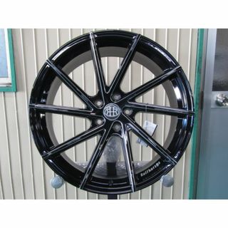 メルセデスベンツ(Mercedes-Benz)の【1台限定価格】ロルフハルトゲ　F10　ブラック＆サイドマシニング限定品(タイヤ・ホイールセット)