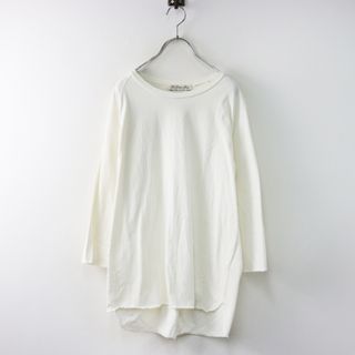 美品 2023SS アパルトモン L'Appartement レミレリーフ REMI RELIEF ラグランスリーブカットソー F/オフホワイト Tシャツ【2400014521894】