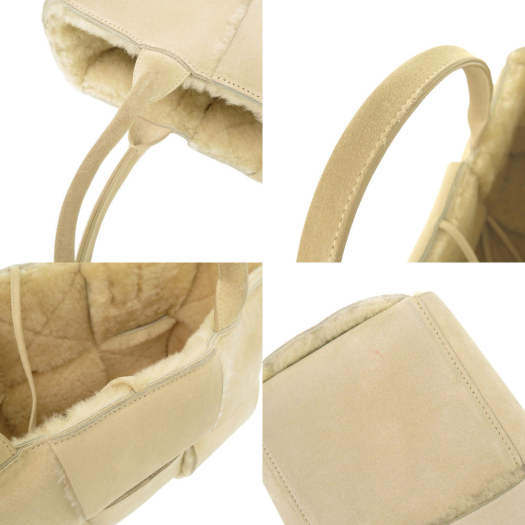 BOTTEGA VENETA(ボッテガヴェネタ)の美品 ボッテガヴェネタ ザ アルコ トート スエード ベージュ ハンドバッグ トートバッグ 0843【中古】BOTTEGAVENETA レディースのバッグ(ハンドバッグ)の商品写真