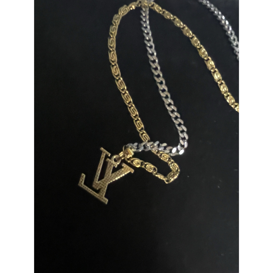 LOUIS VUITTON(ルイヴィトン)のルイヴィトン　ヴィンテージ　チャームネックレス　表刻有り メンズのアクセサリー(ネックレス)の商品写真