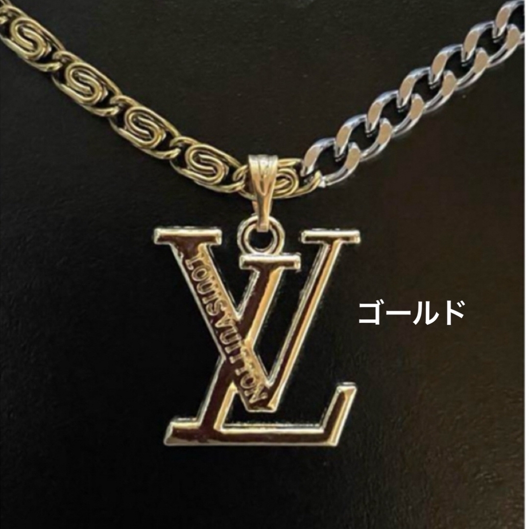 LOUIS VUITTON(ルイヴィトン)のルイヴィトン　ヴィンテージ　チャームネックレス　表刻有り メンズのアクセサリー(ネックレス)の商品写真