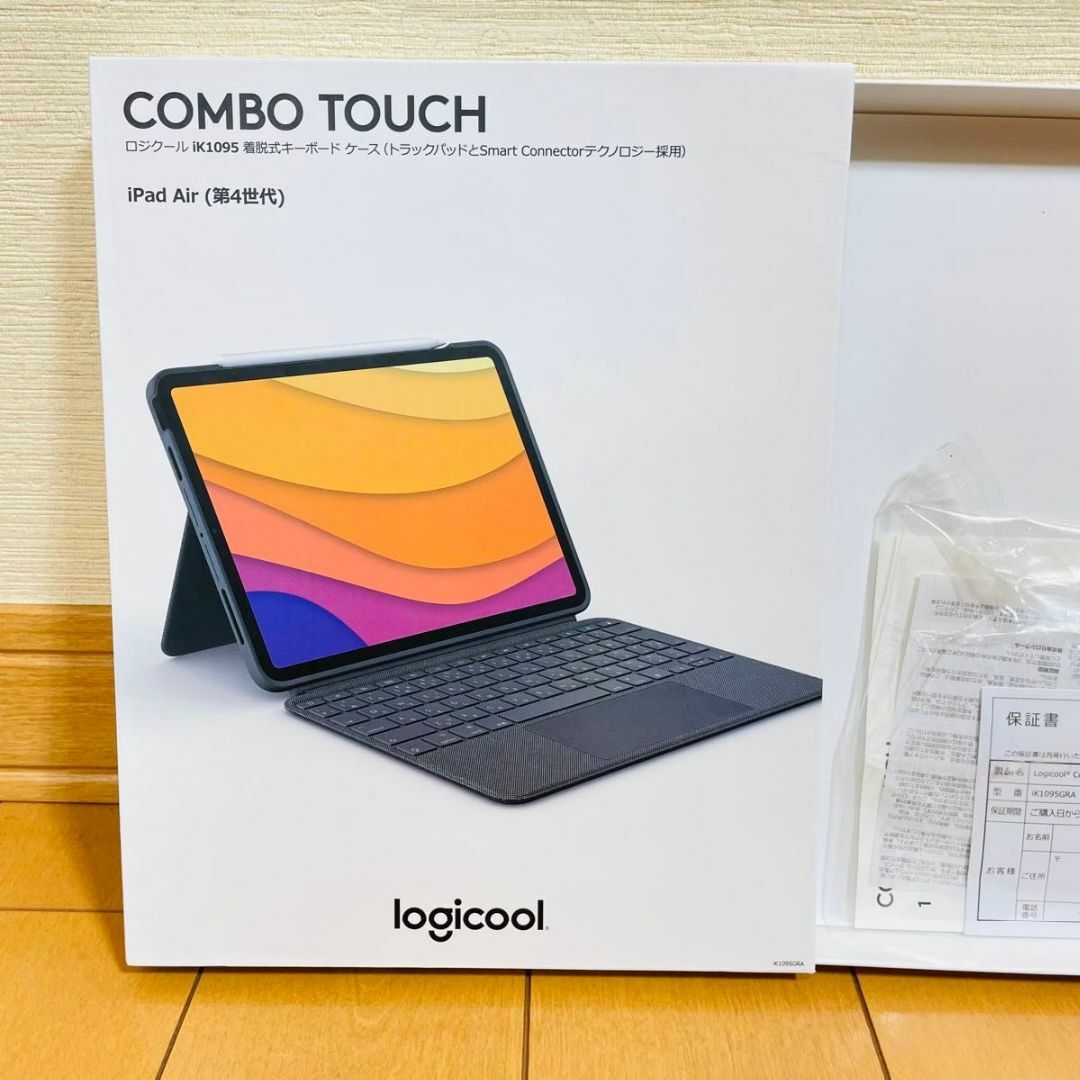 Logicool(ロジクール)の【新品同様品】logicool COMBO TOUCH IK1095 スマホ/家電/カメラのPC/タブレット(PC周辺機器)の商品写真