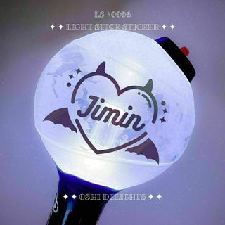ボウダンショウネンダン(防弾少年団(BTS))のBTS JIMIN ジミン ペンライト アミボム ステッカー 悪魔(アイドルグッズ)
