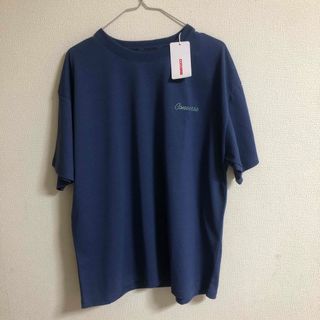 コンバース(CONVERSE)の新品　コンバース　Tシャツ　M バックプリント　紺色　ネイビー(カットソー(半袖/袖なし))
