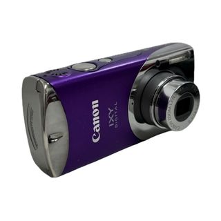 キヤノン Canon コンパクトデジタルカメラ PC1144 ボディのみ パープル 動作確認済 【中古】 22507K461