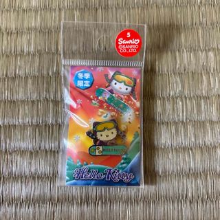【期間限定出品】レア 希少 ハローキティ スノーボード ピンバッジ