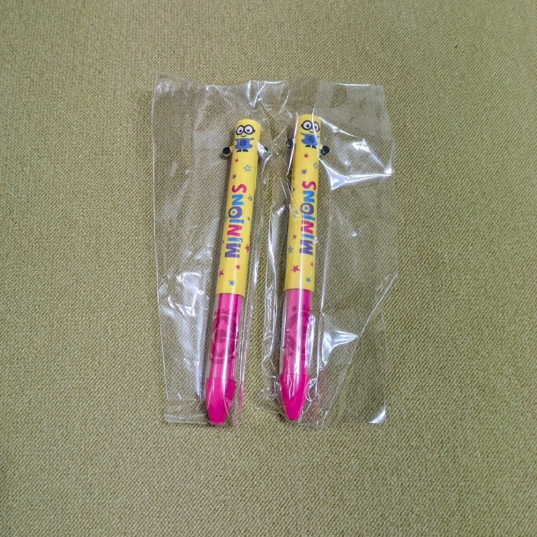 ミニオン(ミニオン)のミニオン　ボールペン　キャラクターグッズ　未使用　まとめ売り　300円 エンタメ/ホビーのおもちゃ/ぬいぐるみ(キャラクターグッズ)の商品写真