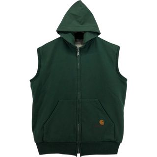 カーハート(carhartt)の古着 カーハート Carhartt パーカーベスト メンズL相当 ヴィンテージ /eaa571823(ベスト)