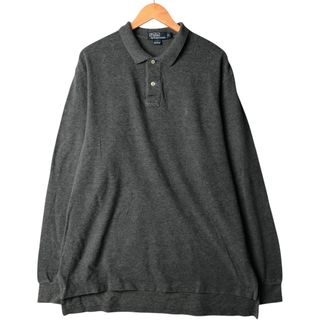 ラルフローレン(Ralph Lauren)の古着 ラルフローレン Ralph Lauren POLO by Ralph Lauren 長袖 ポロシャツ メンズXL相当 /eaa570780(ポロシャツ)