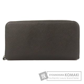 プラダ(PRADA)のPRADA プラダ ラウンドファスナー 長財布（小銭入れあり） サフィアーノ レディース [中古](財布)