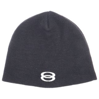 バレンシアガ(BALENCIAGA)のBALENCIAGA バレンシアガ 24AW LOOP SPORTS ICON ループ スポーツ アイコン ロゴ ビーニー ニット帽 ブラック 8107014F0B7(ニット帽/ビーニー)