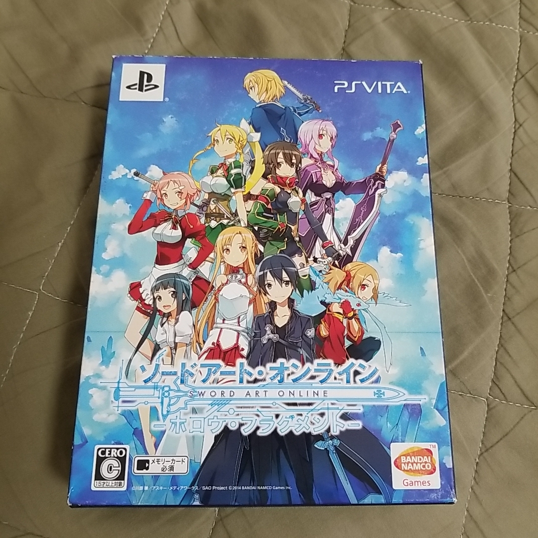 BANDAI NAMCO Entertainment(バンダイナムコエンターテインメント)のソードアート・オンライン -ホロウ・フラグメント- 初回限定生産版 エンタメ/ホビーのゲームソフト/ゲーム機本体(携帯用ゲームソフト)の商品写真