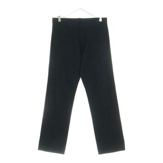 ヨウジヤマモト(Yohji Yamamoto)のYohji Yamamoto FEMME ヨウジヤマモトファム 03SS レーヨン ジップフライ スリット ストレートパンツ レディース ブラック FQ-P01-201(その他)