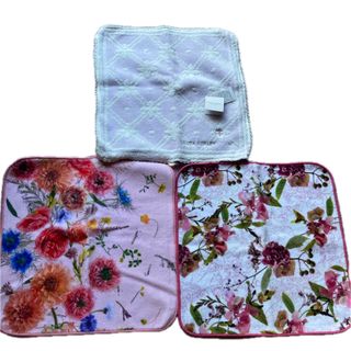 ローラアシュレイ(LAURA ASHLEY)の【本日限定セール】未使用LAURA ASHLEY タオルハンカチ　まとめ売り(ハンカチ)