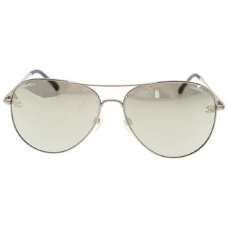 シャネル(CHANEL)のCHANEL シャネル パイロット シェイプ ティアドロップ サングラス シルバー 4189-T-Q(サングラス/メガネ)