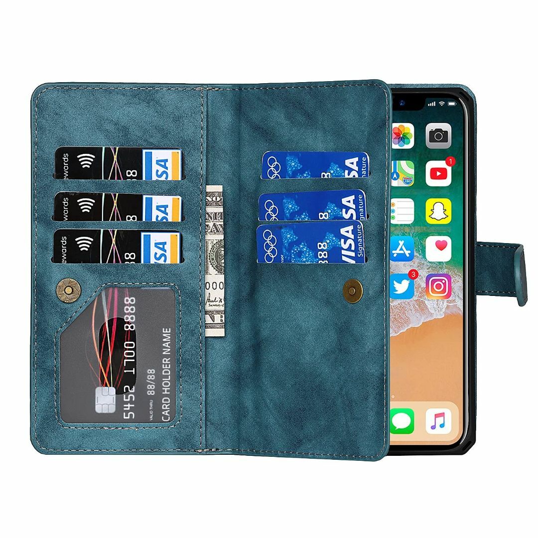 【カバー】Sailortech iphone x ケース 手帳型 iphone  スマホ/家電/カメラのスマホアクセサリー(その他)の商品写真