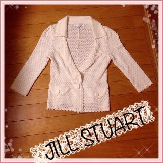 ジルスチュアート(JILLSTUART)のジル♡ジャケット風カーディガン(カーディガン)