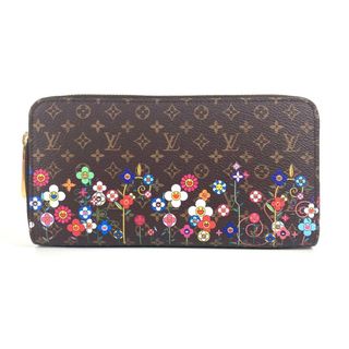 ルイヴィトン(LOUIS VUITTON)のルイヴィトン LOUIS VUITTON ジッピー・ウォレット Ｍ14162 日本限定 LV × TM モノグラム 村上隆 ラウンドファスナー 長財布 モノグラムキャンバス ブラウン 未使用(財布)