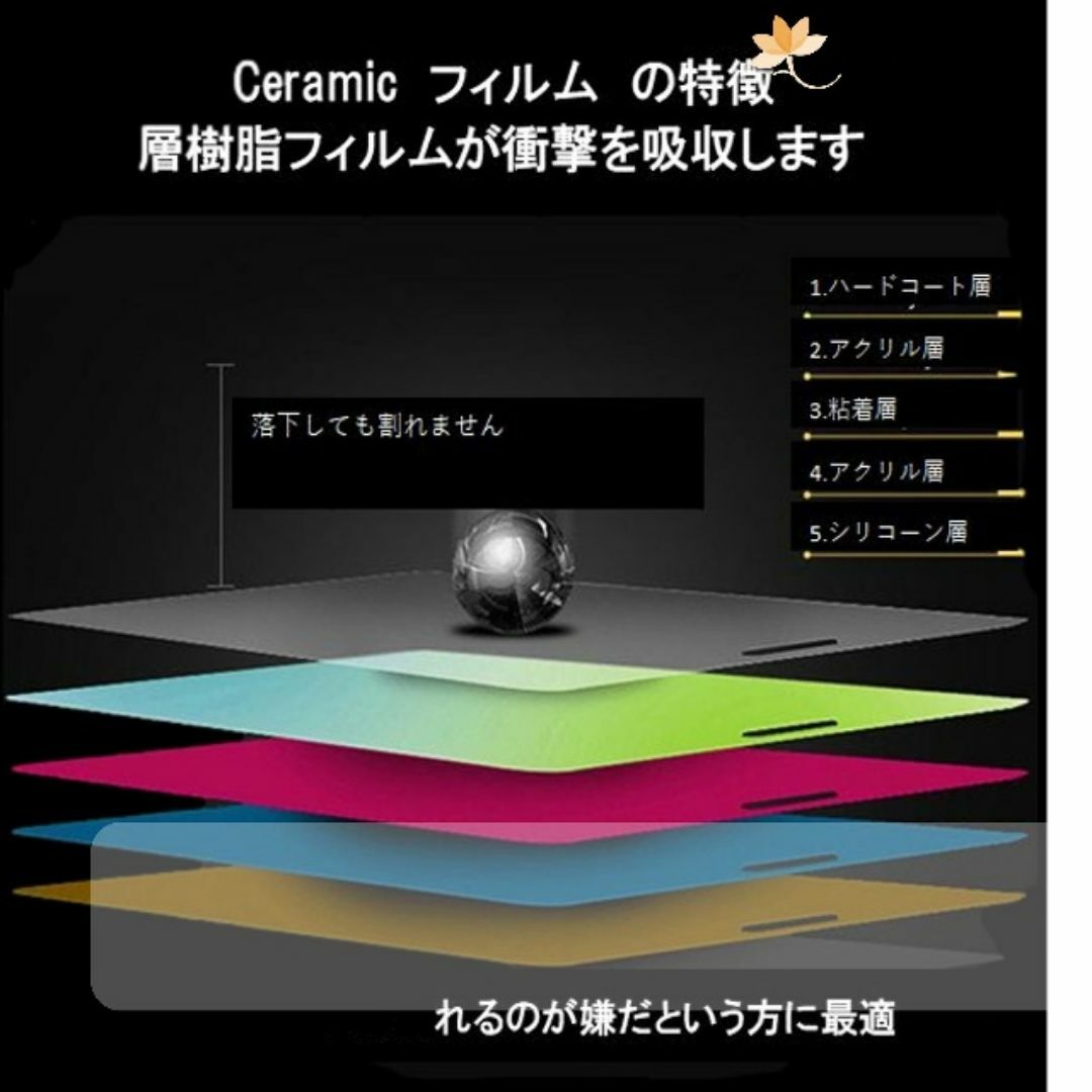 Samsung Galaxy S10 Plus Ceramic フィルム 3p スマホ/家電/カメラのスマホアクセサリー(保護フィルム)の商品写真