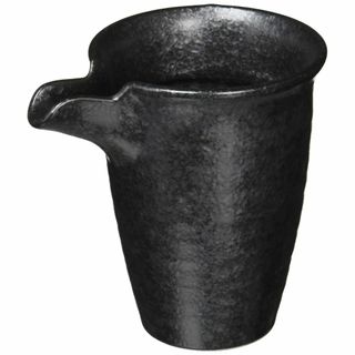 【在庫処分】Hogdseirrs 美濃焼 冷酒器 徳利 とっくり 酒器 銀黒 容(アルコールグッズ)