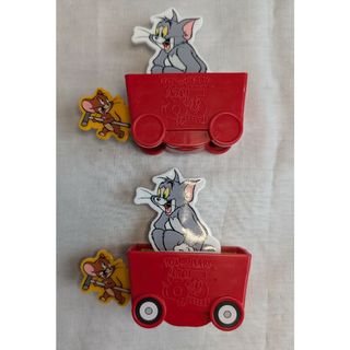 マクドナルド ハッピーセット トムとジェリー　なかよしカート ２個セット(キャラクターグッズ)