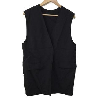 ユナイテッドアローズグリーンレーベルリラクシング(UNITED ARROWS green label relaxing)のgreen label relaxing(グリーンレーベルリラクシング) ベスト レディース - ダークネイビー ロング丈(ベスト/ジレ)