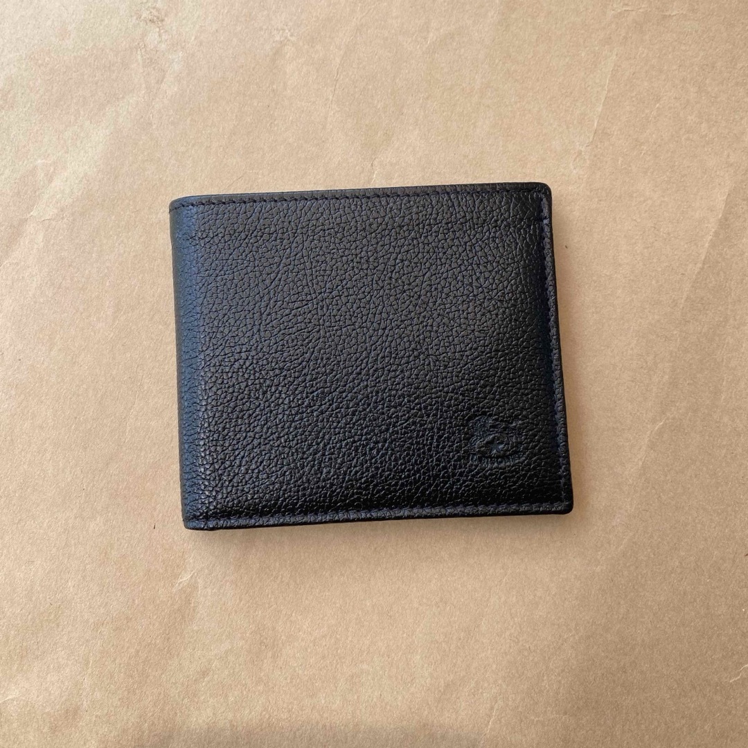イルビゾンテ 二つ折り 財布 コインケース 折財布 人気 ブラック IL BISONTE - 折り財布 ミニ財布 二つ折り財布 コインケース