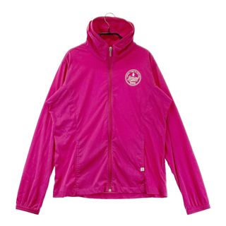 サイズ：L MUNSING WEAR マンシングウェア  長袖ジップジャケット  ピンク系 [240101495203] ゴルフウェア レディース ストスト(ウエア)
