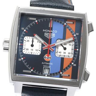 タグホイヤー(TAG Heuer)のタグホイヤー TAG HEUER CAW211R.FC6401 モナコ ガルフ エディション キャリバー11 クロノグラフ 自動巻き メンズ 保証書付き_894917(腕時計(アナログ))