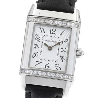 ジャガールクルト(Jaeger-LeCoultre)のジャガー・ルクルト JAEGER-LECOULTRE 265.8.86/Q2648140 レベルソ ダイヤベゼル 手巻き レディース _899751(腕時計)