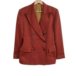 JUNIOR GAULTIER(ゴルチエ) ジャケット サイズ40 M レディース - ダークブラウン 長袖/春(その他)
