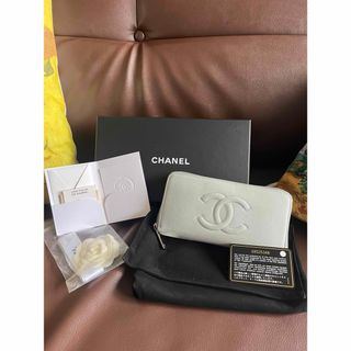 シャネル(CHANEL)のCHANEL キャビアスキン　長財布(財布)