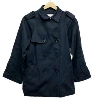 SLOBE IENA(スローブイエナ) ジャケット サイズ38 M レディース - ダークネイビー 長袖/ダブル/春/秋(その他)