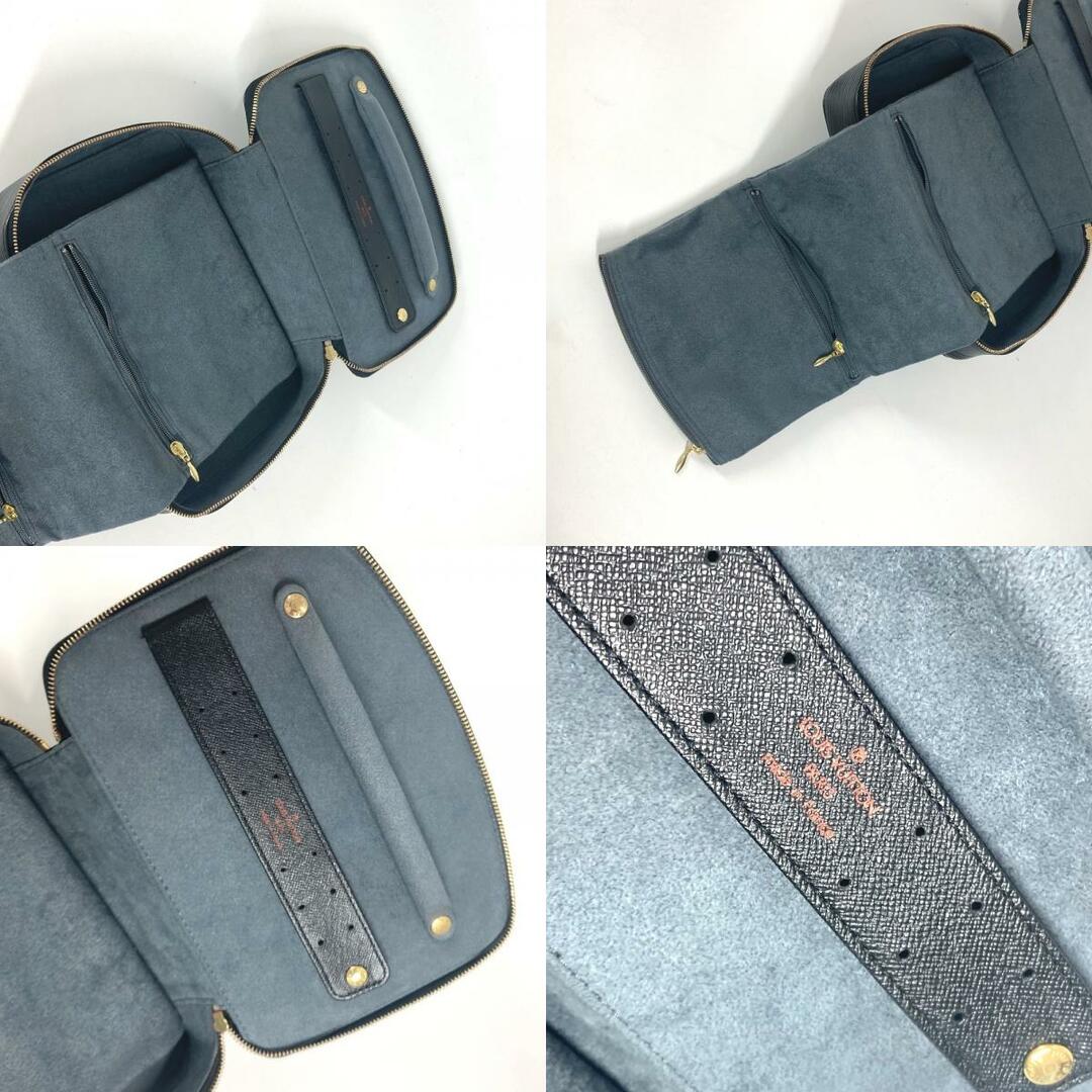 LOUIS VUITTON(ルイヴィトン)のルイヴィトン LOUIS VUITTON ポッシュモンテカルロ M48362  エピ メイクポーチ ジュエリーケース マルチポーチ ポーチ エピレザー ノワール ブラック レディースのファッション小物(ポーチ)の商品写真