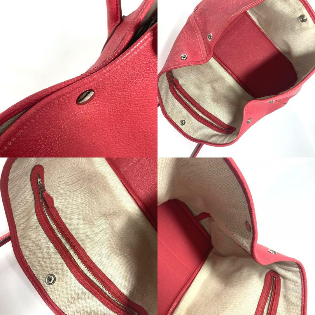 HERMES(エルメス)のエルメス HERMES ガーデンパーティMM カバン 肩掛け トートバッグ ショルダーバッグ ネゴンダ P□刻 ピンク系 レディースのバッグ(ショルダーバッグ)の商品写真