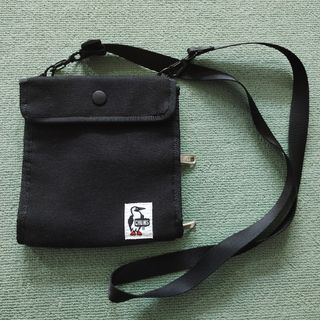 チャムス(CHUMS)のチャムス　ミニショルダー　黒(ショルダーバッグ)