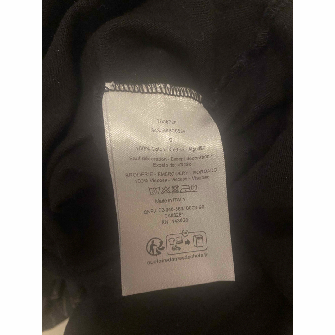 Christian Dior(クリスチャンディオール)のChristian Dior Couture 半袖 コットン ブラック メンズ メンズのトップス(Tシャツ/カットソー(半袖/袖なし))の商品写真
