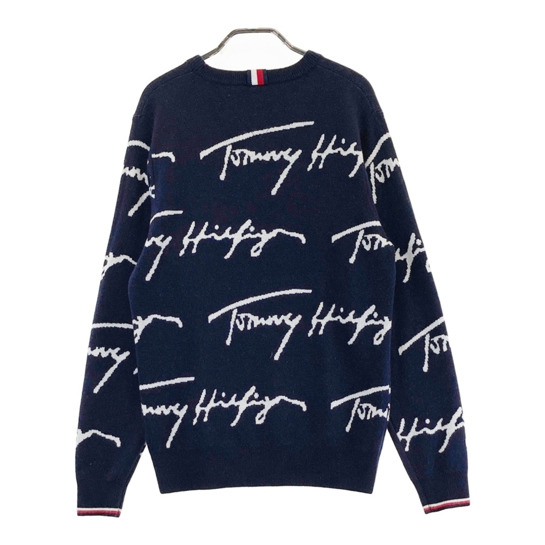 サイズ：M TOMMY HILFIGER GOLF トミー ヒルフィガーゴルフ  ニット セーター  ネイビー系 [240101494969] ゴルフウェア メンズ ストスト スポーツ/アウトドアのゴルフ(ウエア)の商品写真