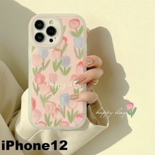iphone12ケース カーバー TPU 可愛いお洒落軽量yf(iPhoneケース)