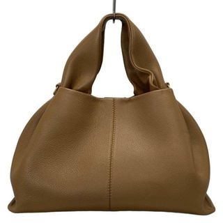 POLENE(ポレーヌ) ハンドバッグ美品  ヌメロ ヌフ ブラウン レザー(ハンドバッグ)