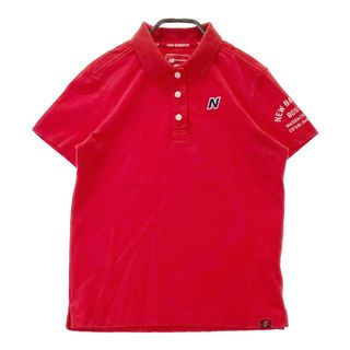 サイズ：1 NEW BALANCE GOLF ニューバランス  半袖ポロシャツ  レッド系 [240101495336] ゴルフウェア レディース ストスト(ウエア)