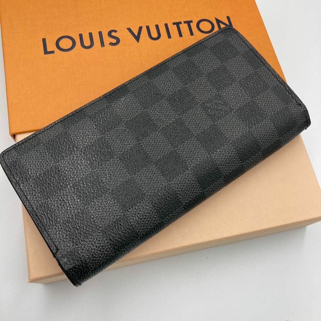 LOUIS VUITTON(ルイヴィトン)のルイ・ヴィトン ダミエグラフィット ポルトフォイユブラザ　11aa メンズのファッション小物(長財布)の商品写真