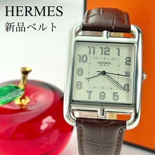 HERMES - エルメス ケープコッド CC1.810 新品ベルト 新品電池 メンズ 609