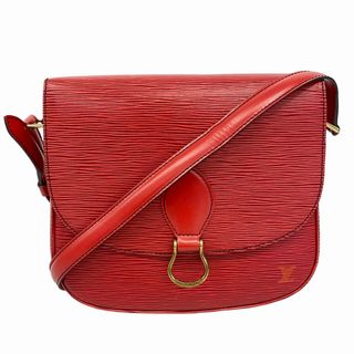ルイヴィトン(LOUIS VUITTON)の【5gd4551-h】ルイヴィトン ショルダーバッグ エピ サンクルー M52197 カスティリアンレッド【中古】レディース(ショルダーバッグ)