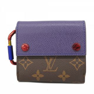 ルイヴィトン(LOUIS VUITTON)の【5gd4582-h】ルイヴィトン 財布 タイガラマ コンパクトウォレット M63041 マルチカラー キム・ジョーンズコラボ【中古】メンズ(長財布)