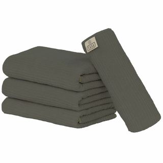 【在庫セール】タオル研究所[さらっとタッチ]#032 バスタオル グレー 4枚セ(タオル/バス用品)